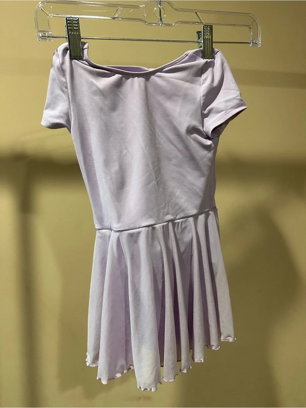 Justice Light Lavender Short-Sleeve Dance Dress